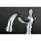 Kingston Brass KS7971AL English Country Bathroom Bridge Faucet, Polished Chrome KS7971AL - alternate 5